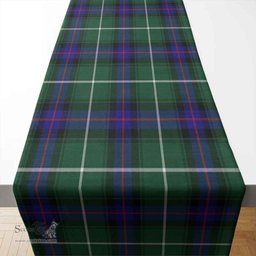 Scottish MacDonald of the Isles Hunting Modern Clan Tartan Table Runner - Classic Scottish Plaid Tartan Plaid