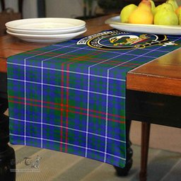 Scottish Edmonstone (of Duntreath) Clan Crest Tartan Table Runner Scottish Plaid Tartan Plaid