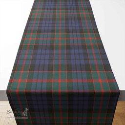 Scottish Fletcher of Dunans Clan Tartan Table Runner - Classic Scottish Plaid Tartan Plaid