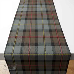 Scottish MacLeod of Harris Weathered Clan Tartan Table Runner - Classic Scottish Plaid Tartan Plaid