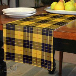 Scottish MacLeod of Lewis Ancient Clan Tartan Table Runner - Classic Scottish Plaid Tartan Plaid