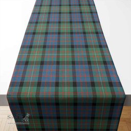 Scottish MacDonnell of Glengarry Ancient Clan Tartan Table Runner - Classic Scottish Plaid Tartan Plaid