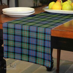 Scottish MacDonnell of Glengarry Ancient Clan Tartan Table Runner - Classic Scottish Plaid Tartan Plaid