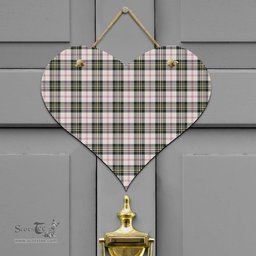 Scottish MacPherson Dress Ancient Clan Tartan Door Sign - Classic Scottish Plaid Tartan Plaid