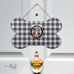 Scottish MacRae Dress Modern Clan Tartan Door Sign - Crest Classic Scottish Plaid Tartan Plaid