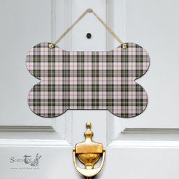 Scottish MacPherson Dress Ancient Clan Tartan Door Sign - Classic Scottish Plaid Tartan Plaid