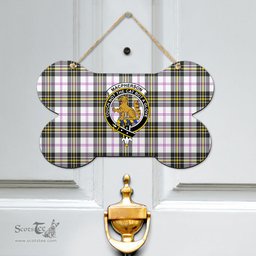 Scottish MacPherson Dress Modern Clan Tartan Door Sign - Crest Classic Scottish Plaid Tartan Plaid
