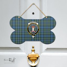 Scottish Robertson Hunting Ancient Clan Tartan Door Sign - Crest Classic Scottish Plaid Tartan Plaid