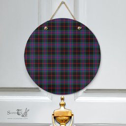 Scottish Nairn Clan Tartan Door Sign - Classic Scottish Plaid Tartan Plaid