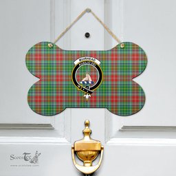 Scottish Muirhead Clan Tartan Door Sign - Crest Classic Scottish Plaid Tartan Plaid