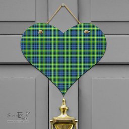 Scottish Campbell of Breadalbane Ancient Clan Tartan Door Sign - Classic Scottish Plaid Tartan Plaid