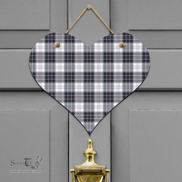 Scottish MacRae Dress Modern Clan Tartan Door Sign - Classic Scottish Plaid Tartan Plaid