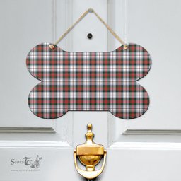 Scottish MacDuff Dress Modern Clan Tartan Door Sign - Classic Scottish Plaid Tartan Plaid