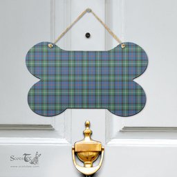 Scottish MacPhail Hunting Ancient Clan Tartan Door Sign - Classic Scottish Plaid Tartan Plaid
