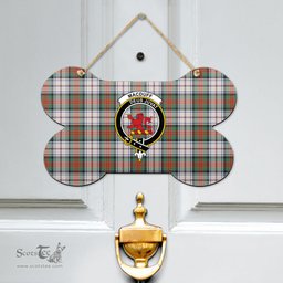 Scottish MacDuff Dress Ancient Clan Tartan Door Sign - Crest Classic Scottish Plaid Tartan Plaid