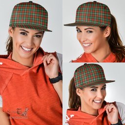 Scottish Prince of Wales Clan Tartan Snapback Hat - Classic Scottish Plaid Tartan Plaid