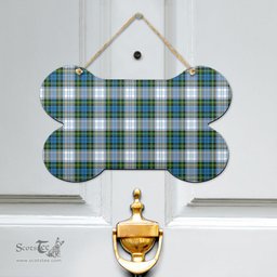 Scottish Campbell Dress Clan Tartan Door Sign - Classic Scottish Plaid Tartan Plaid