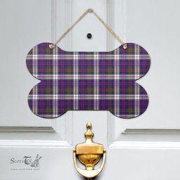 Scottish MacDonald Dress Modern Clan Tartan Door Sign - Classic Scottish Plaid Tartan Plaid