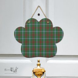 Scottish Gayre Clan Tartan Door Sign - Classic Scottish Plaid Tartan Plaid