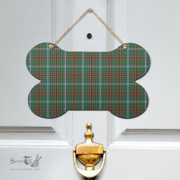 Scottish Gayre Clan Tartan Door Sign - Classic Scottish Plaid Tartan Plaid