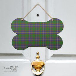 Scottish Strange of Balkaskie Clan Tartan Door Sign - Classic Scottish Plaid Tartan Plaid
