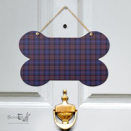 Scottish Pride of Scotland Clan Tartan Door Sign - Classic Scottish Plaid Tartan Plaid
