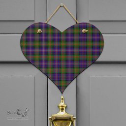 Scottish Cameron of Erracht Modern Clan Tartan Door Sign - Classic Scottish Plaid Tartan Plaid