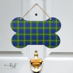 Scottish Maitland Clan Tartan Door Sign - Classic Scottish Plaid Tartan Plaid