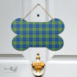 Scottish Barclay Hunting Ancient Clan Tartan Door Sign - Classic Scottish Plaid Tartan Plaid