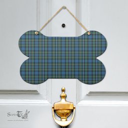 Scottish Robertson Hunting Ancient Clan Tartan Door Sign - Classic Scottish Plaid Tartan Plaid