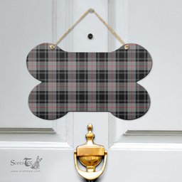 Scottish Moffat Modern Clan Tartan Door Sign - Classic Scottish Plaid Tartan Plaid