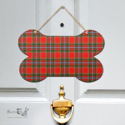 Scottish Drummond of Perth Clan Tartan Door Sign - Classic Scottish Plaid Tartan Plaid