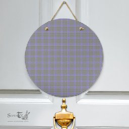 Scottish Sir Walter Scott Clan Tartan Door Sign - Classic Scottish Plaid Tartan Plaid