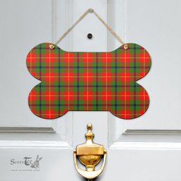 Scottish Turnbull Dress Clan Tartan Door Sign - Classic Scottish Plaid Tartan Plaid