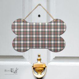 Scottish Stewart Dress Ancient Clan Tartan Door Sign - Classic Scottish Plaid Tartan Plaid
