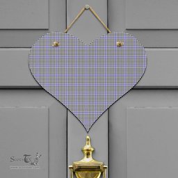 Scottish Sir Walter Scott Clan Tartan Door Sign - Classic Scottish Plaid Tartan Plaid