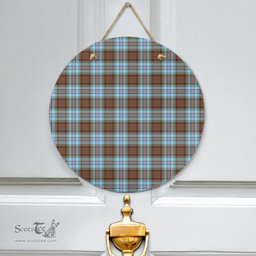 Scottish Anderson Ancient Clan Tartan Door Sign - Classic Scottish Plaid Tartan Plaid