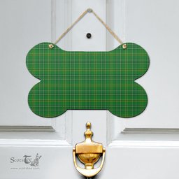 Scottish Wexford County Clan Tartan Door Sign - Classic Scottish Plaid Tartan Plaid