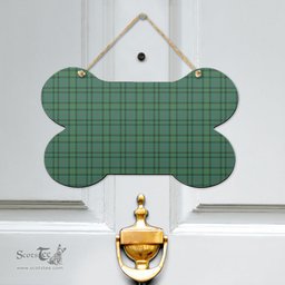 Scottish Ross Hunting Ancient Clan Tartan Door Sign - Classic Scottish Plaid Tartan Plaid