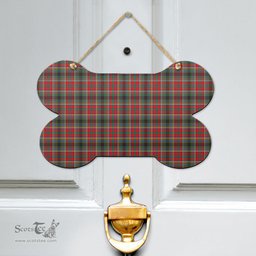 Scottish Anderson of Arbrake Clan Tartan Door Sign - Classic Scottish Plaid Tartan Plaid