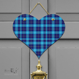 Scottish MacSporran Ancient Clan Tartan Door Sign - Classic Scottish Plaid Tartan Plaid