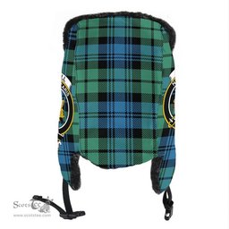 Scottish Campbell Ancient 02 Clans Tartan Trapper Hat - Crest Classic Scottish Plaid Tartan Plaid