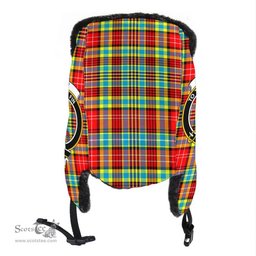 Scottish Ogilvie Clans Tartan Trapper Hat - Crest Classic Scottish Plaid Tartan Plaid
