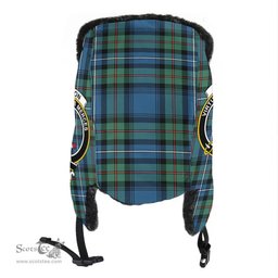 Scottish Robertson Hunting Ancient Clans Tartan Trapper Hat - Crest Classic Scottish Plaid Tartan Plaid