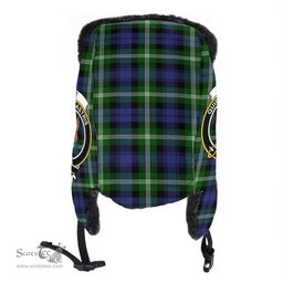Scottish Baillie Modern Clans Tartan Trapper Hat - Crest Classic Scottish Plaid Tartan Plaid
