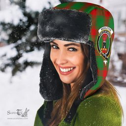Scottish Middleton Modern Clans Tartan Trapper Hat - Crest Classic Scottish Plaid Tartan Plaid