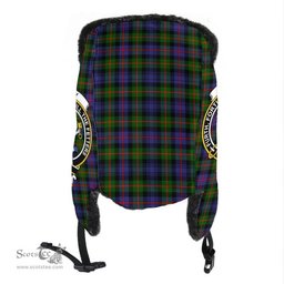 Scottish Murray of Atholl Modern Clans Tartan Trapper Hat - Crest Classic Scottish Plaid Tartan Plaid
