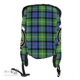 Scottish Gordon Old Ancient Clans Tartan Trapper Hat - Crest Classic Scottish Plaid Tartan Plaid