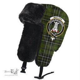 Scottish MacLean Hunting Clans Tartan Trapper Hat - Crest Classic Scottish Plaid Tartan Plaid