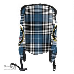 Scottish Napier Modern Clans Tartan Trapper Hat - Crest Classic Scottish Plaid Tartan Plaid